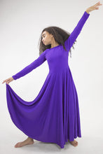 Load image into Gallery viewer, Girls' Liturgical Long Sleeve Dress