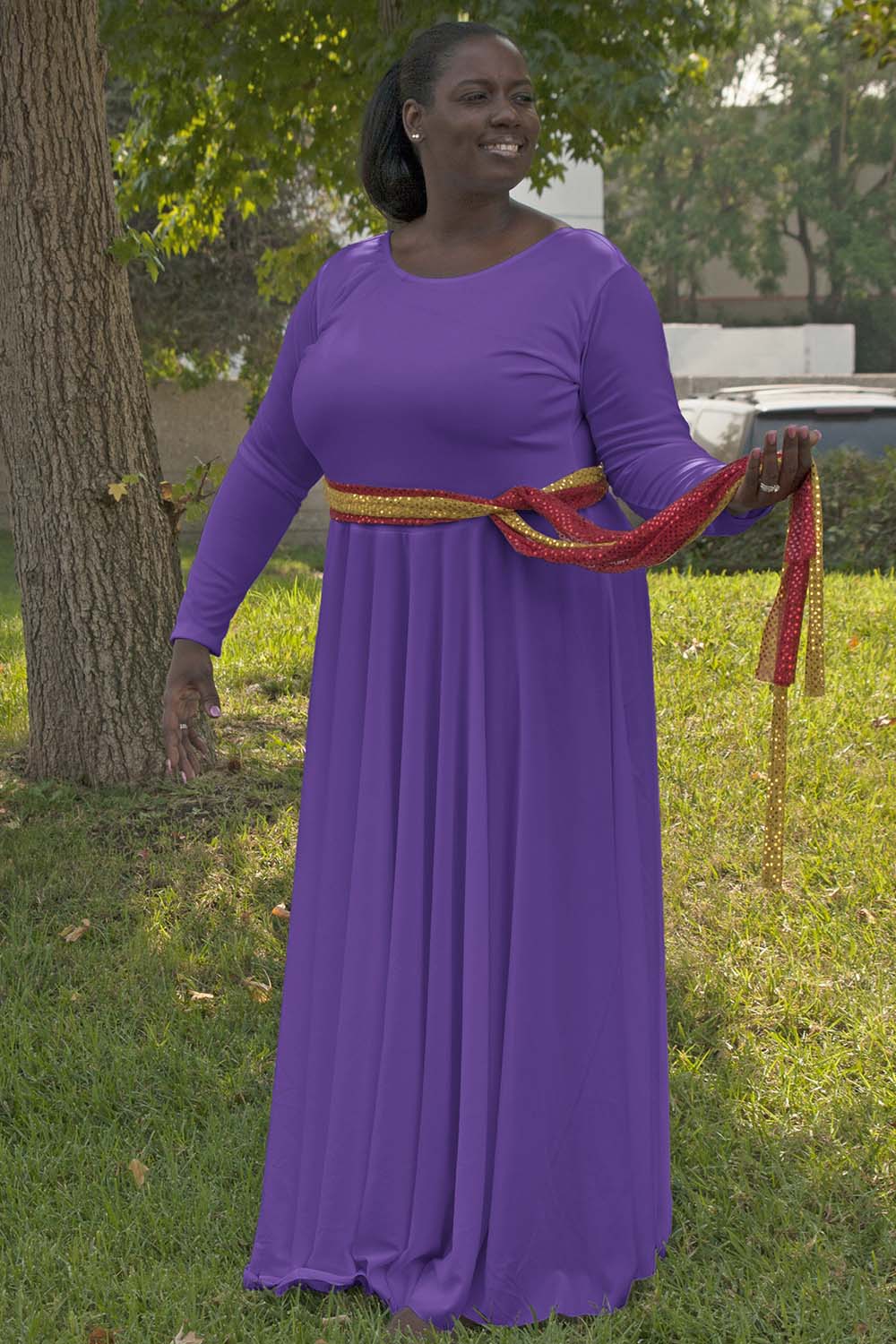 Adult Plus Size Liturgical Long Sleeve Dress Class Act Dancewear Adult Plus Size Liturgical Long Sleeve Dress Class Act Dancewear
