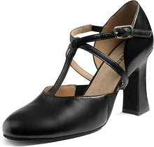 Load image into Gallery viewer, SODANCA ROXY 3&quot; T-STRAP BALLROOM SHOE
